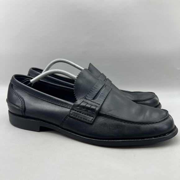 Church\'s Pembrey Penny Loafers Men Size 14 E US, 13 UK Black Leather Low Shoes main image 8